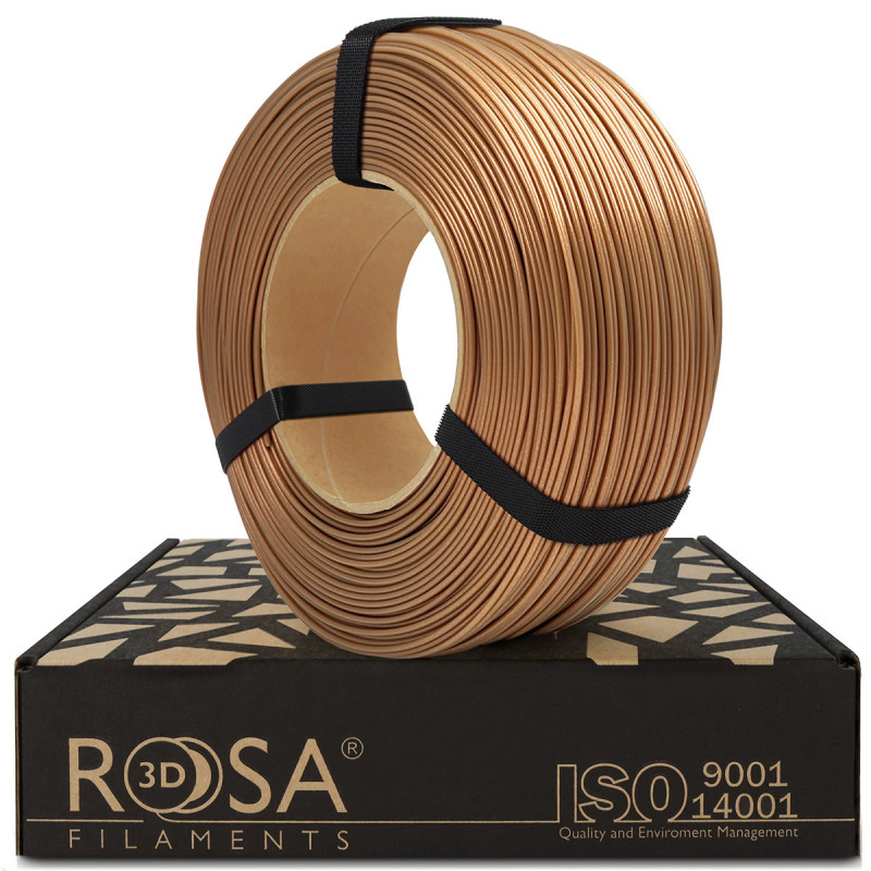 FILAMENT 3D ReFill PLA Starter Glitter Bronze 1