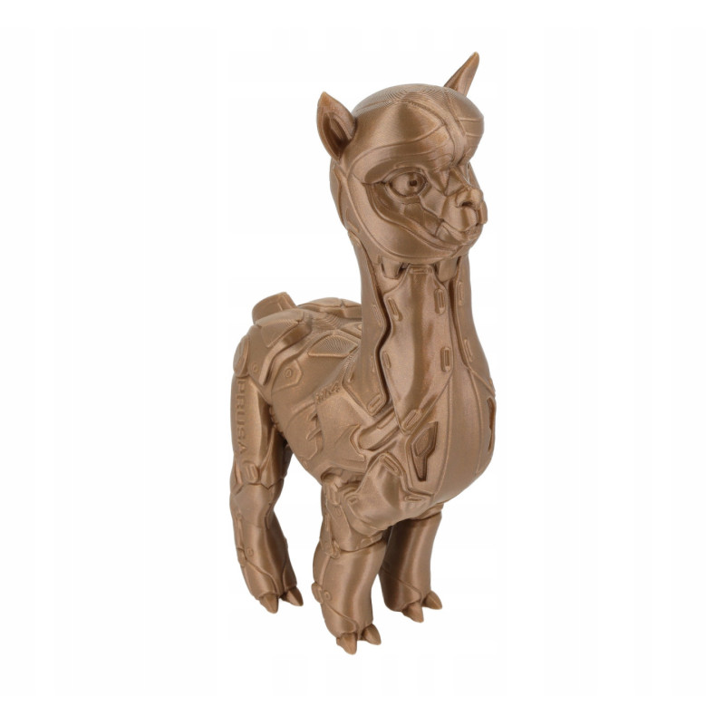FILAMENT 3D ReFill PLA Starter Glitter Bronze 1