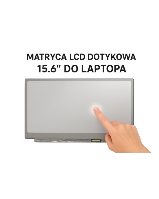Matryca 15.6" Slim Bez mon 40pin eDP Dotyk FHD Mat B156HAK02.0