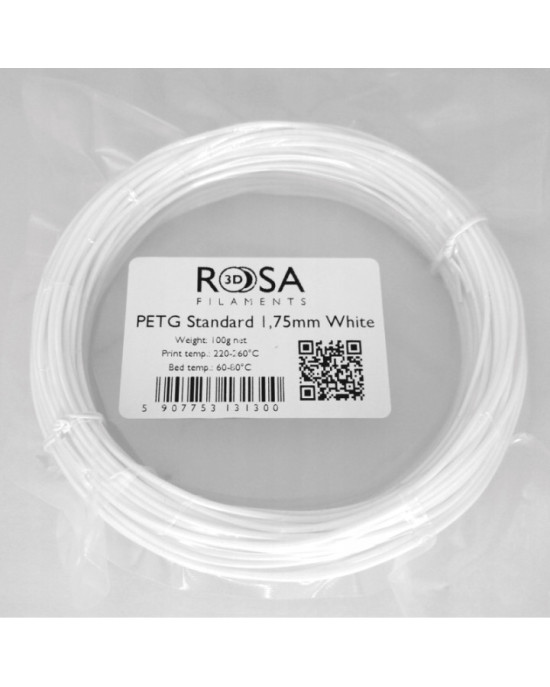 FILAMENT 3D PETG Standard HS White 1
