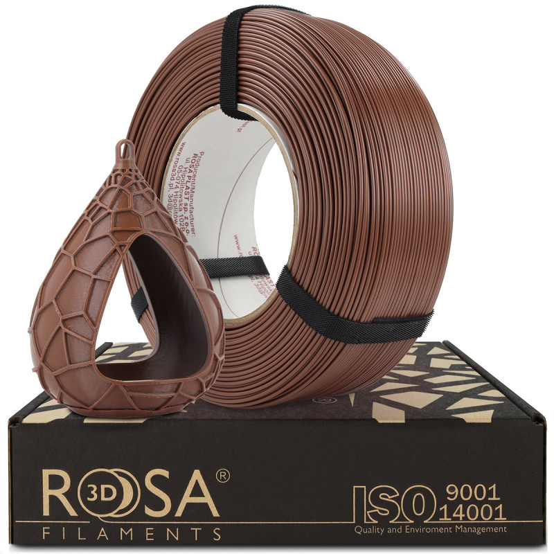 FILAMENT 3D ReFill PETG Standard HS Milk Chocolate Brown 1