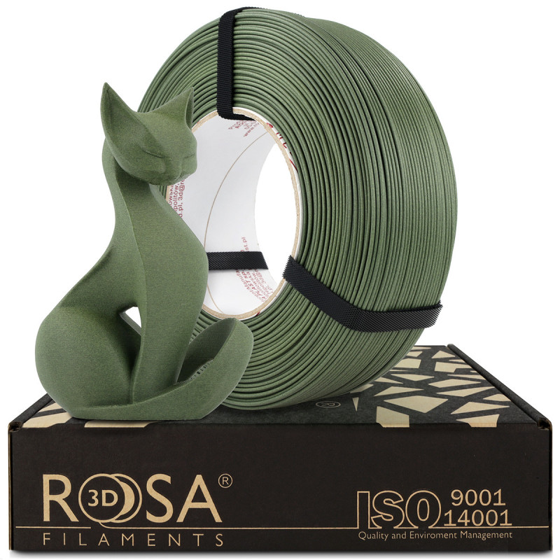 FILAMENT 3D ReFill PLA-CF Matt Olive Green (1kg / 1.75mm)