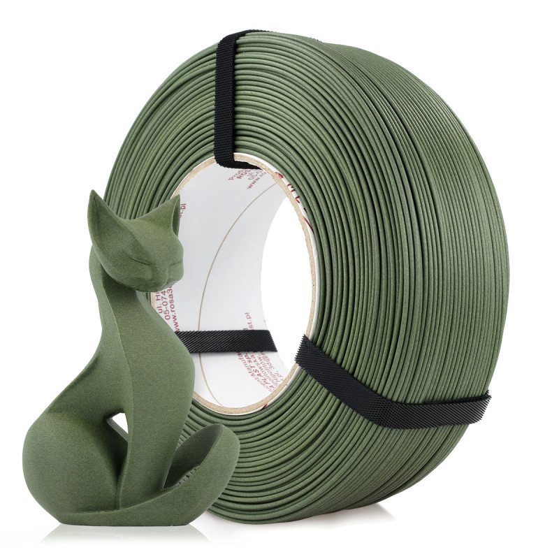 FILAMENT 3D ReFill PLA-CF Matt Olive Green (1kg / 1.75mm)