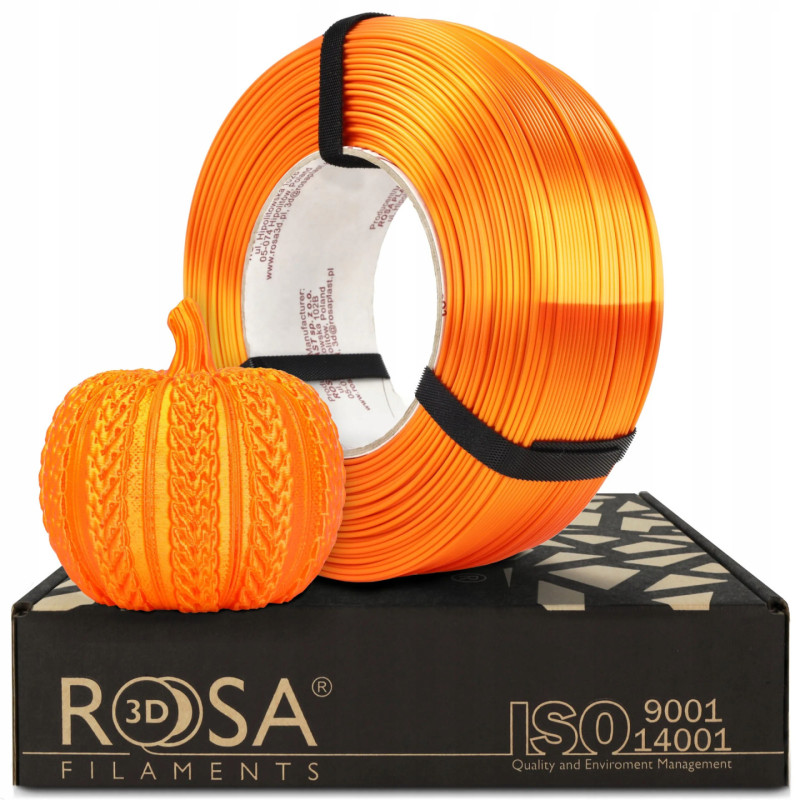 FILAMENT 3D ReFill PLA-Silk Orange 1