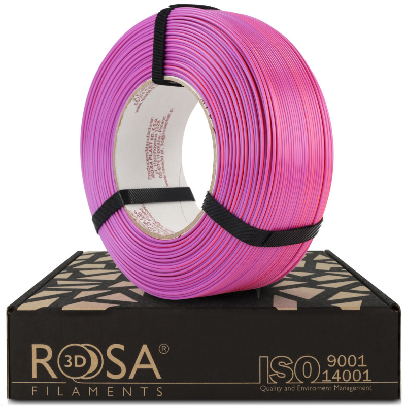 FILAMENT 3D ReFill PLA Magic Neon Butterfly pomarańczowy fioletowy 1kg