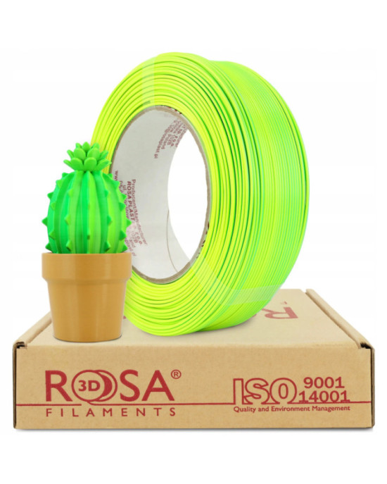 FILAMENT 3D ReFill PLA Magic Neon Mojito (neon yellow + juicy green)