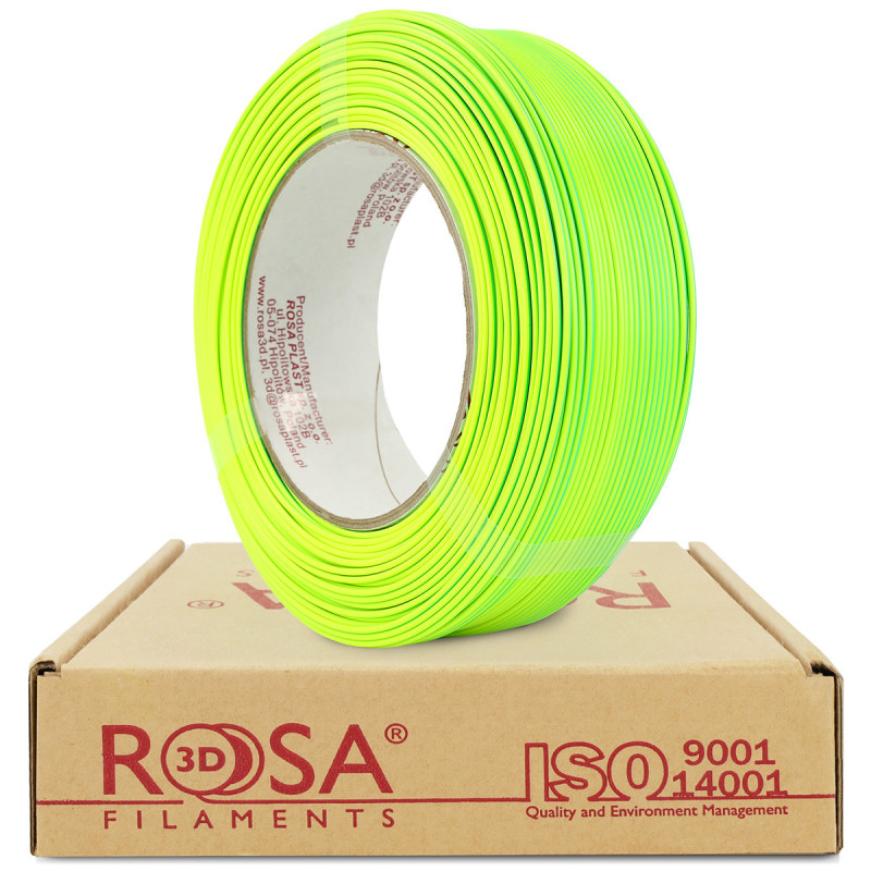 FILAMENT 3D ReFill PLA Magic Neon Mojito (neon yellow + juicy green)