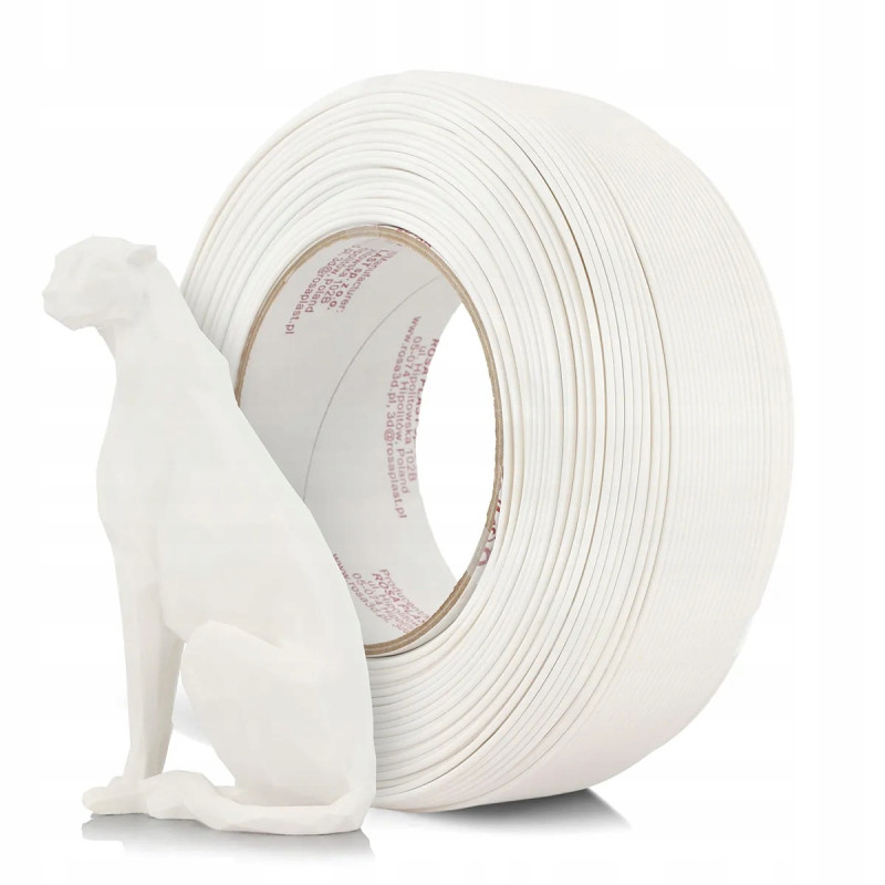 FILAMENT 3D ReFill PLA Speed Matt White 1
