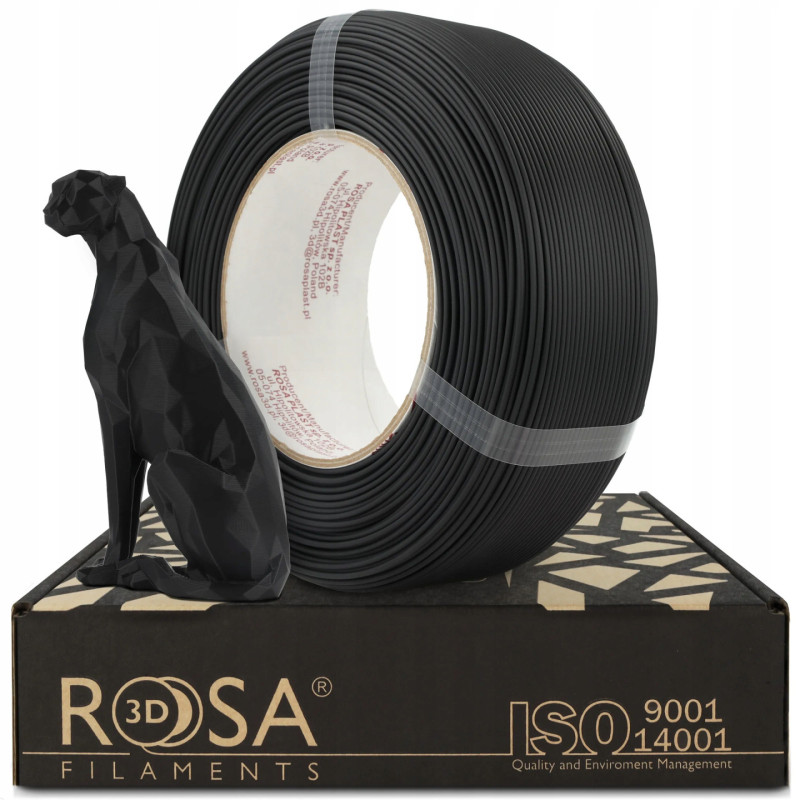 FILAMENT 3D ReFill PLA Speed Matt Black 1