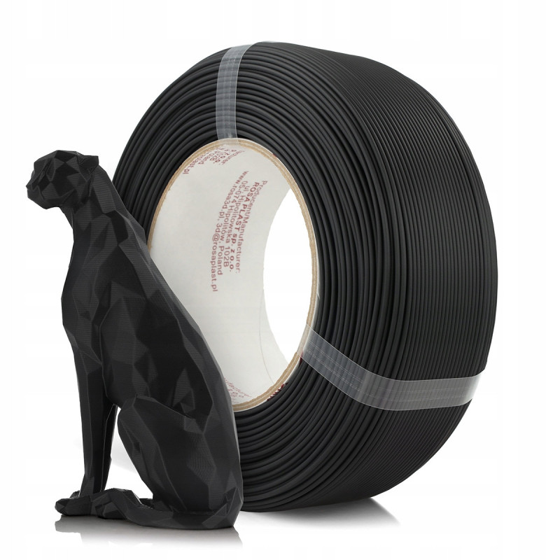 FILAMENT 3D ReFill PLA Speed Matt Black 1