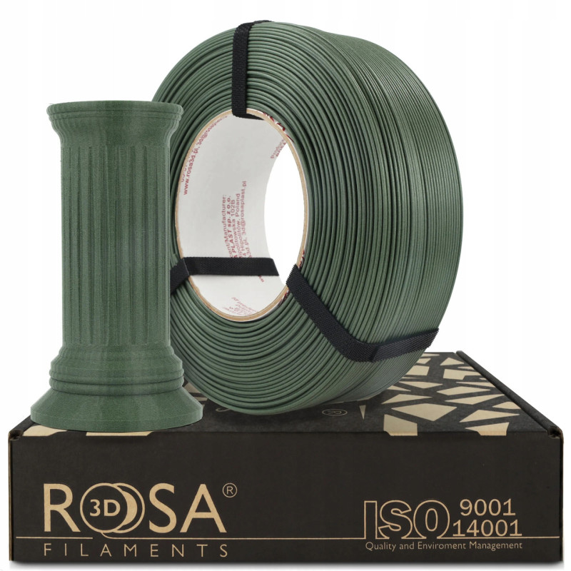 FILAMENT 3D ReFill PETG Structure Forest Green 1kg