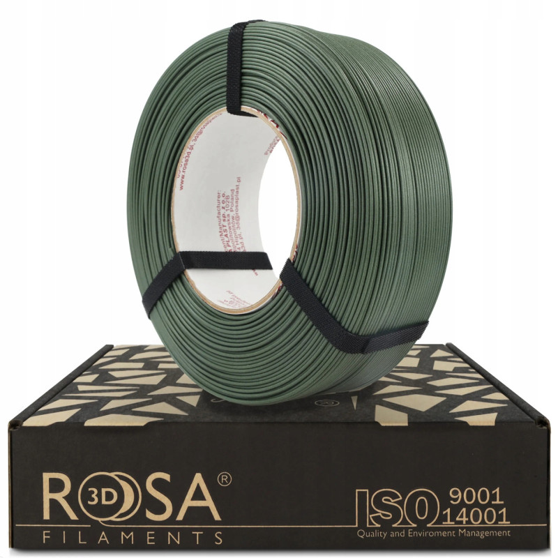 FILAMENT 3D ReFill PETG Structure Forest Green 1kg