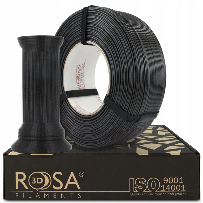 FILAMENT 3D ReFill PETG Structure Black 1