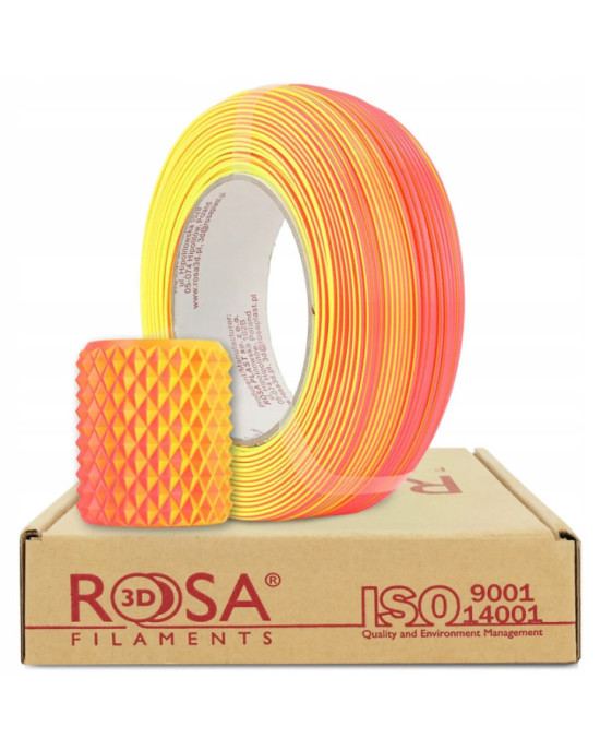 Filament 3D ReFill PLA Magic Neon Sunrise 0.5kg