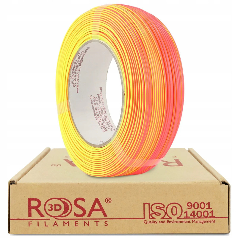 Filament 3D ReFill PLA Magic Neon Sunrise 0.5kg