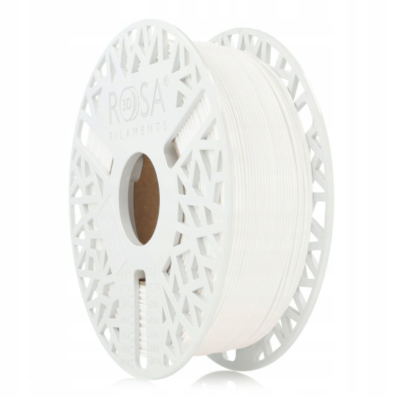 Filament 3D PETG-PTFE White 1