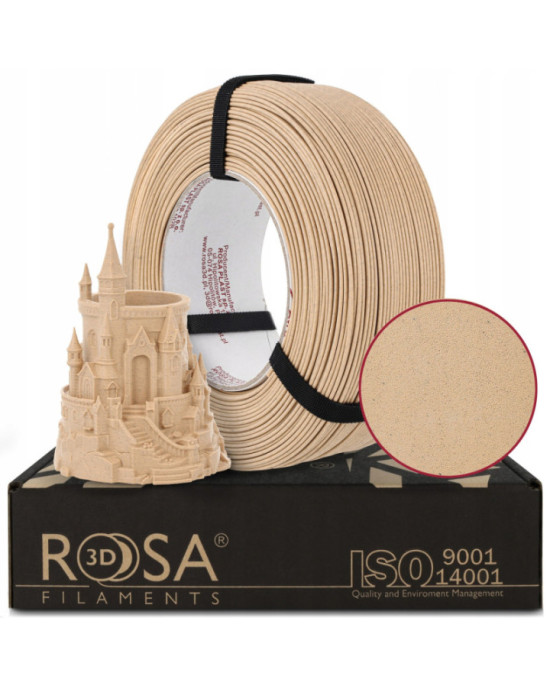 FILAMENT 3D ReFill PLA Speed Matt Marble Sandstone (beige) 1