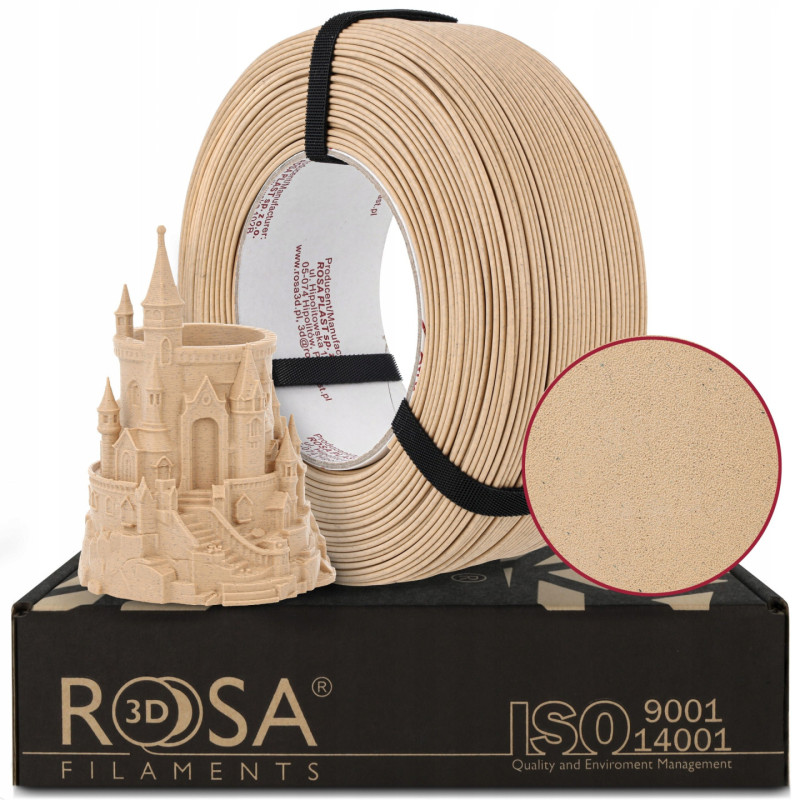 FILAMENT 3D ReFill PLA Speed Matt Marble Sandstone (beige) 1