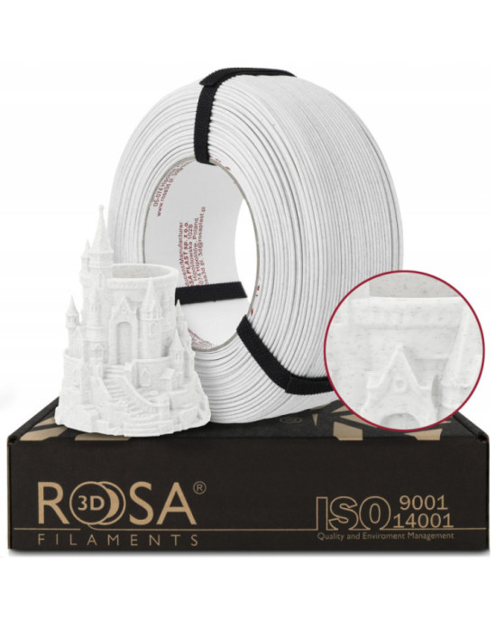 FILAMENT 3D ReFill PLA Speed Matt Marble Carrara (Refill 1kg / 1.75mm)