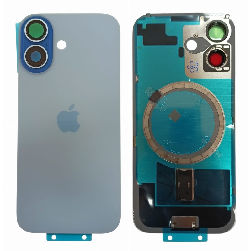 Klapka Plecki Tył iPhone 17 Blue z Ramką