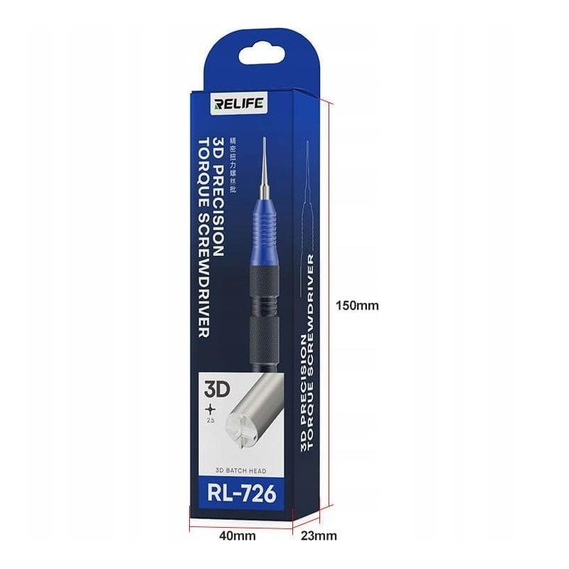 Precyzyjny śrubokręt RL-726A 3D +2.5