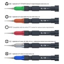 Zestaw 5szt Precyzyjnych śrubokrętów RL-726A 3D