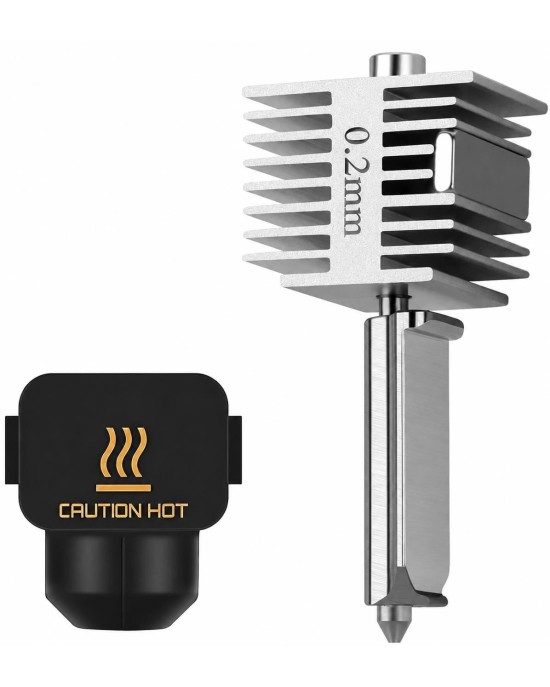 Hotend z dyszą Nozzle Bambu Lab A1 / A1 Mini 0.2mm