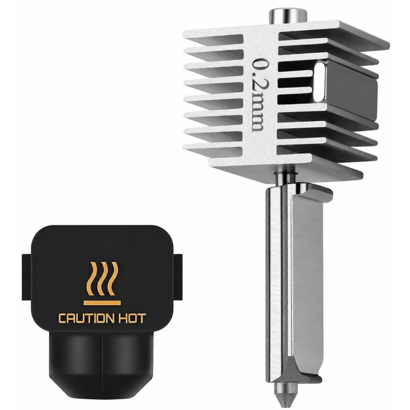 Hotend z dyszą Nozzle Bambu Lab A1 / A1 Mini 0.2mm
