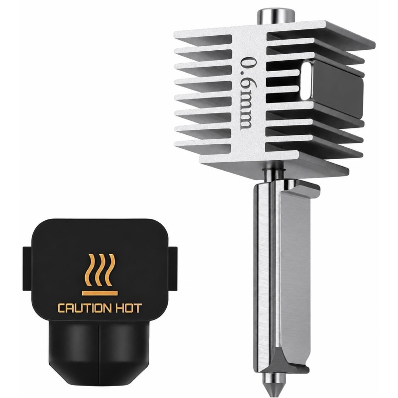 Hotend z dyszą Nozzle Bambu Lab A1 / A1 Mini 0.6mm