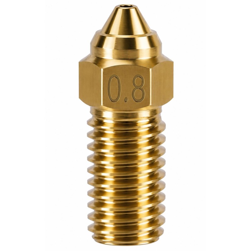 Mosiężna dysza nozzle 1,75mm Creality K1/K1 Max 0.8mm
