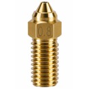 Mosiężna dysza nozzle 1,75mm Creality K1/K1 Max 0.8mm