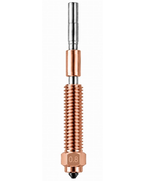 Dysza Nozzle K2 Plus 1,75 mm Tytan, miedź 0.8mm