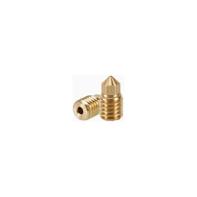 Mosiężna dysza nozzle do Bambu Lab X1/P1P 0.2mm