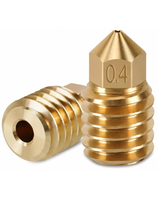Mosiężna dysza nozzle do Bambu Lab X1/P1P 0.4mm