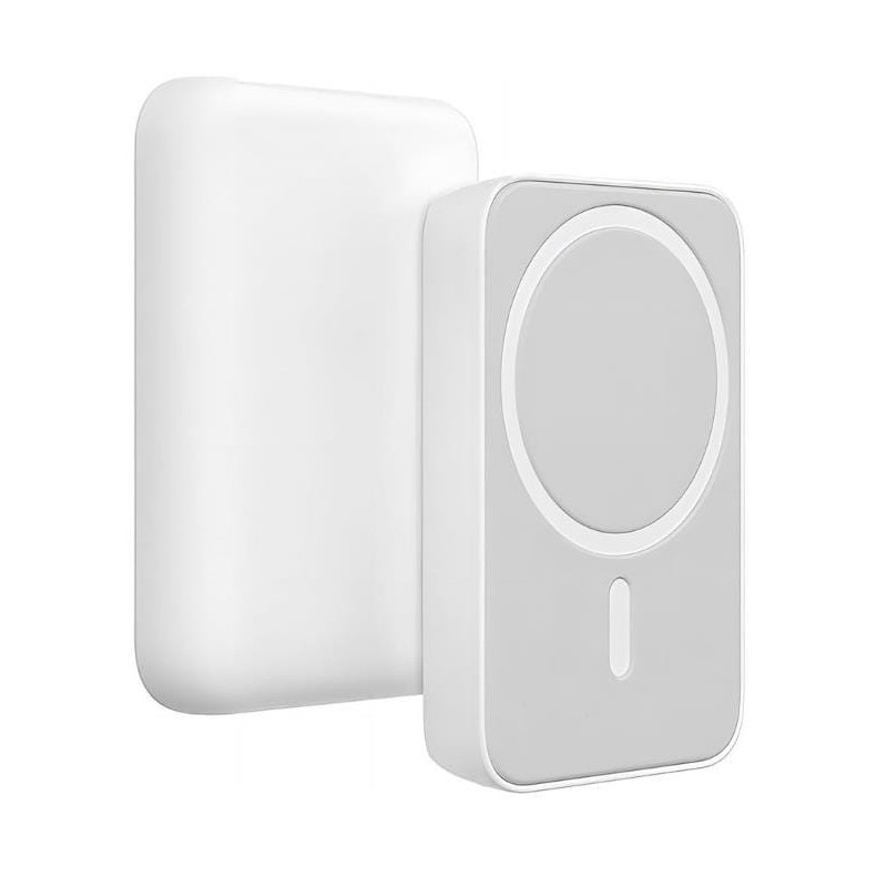 ECOBOX POWER BANK 10000MAH BIAŁY MAGSAFE