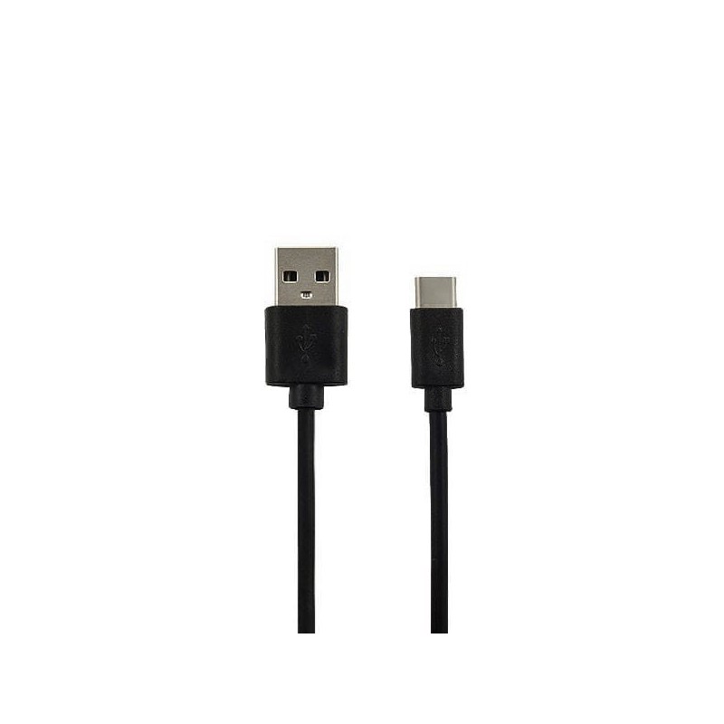 KABEL USB na USB C CZARNY 2A ECONOMY 1M