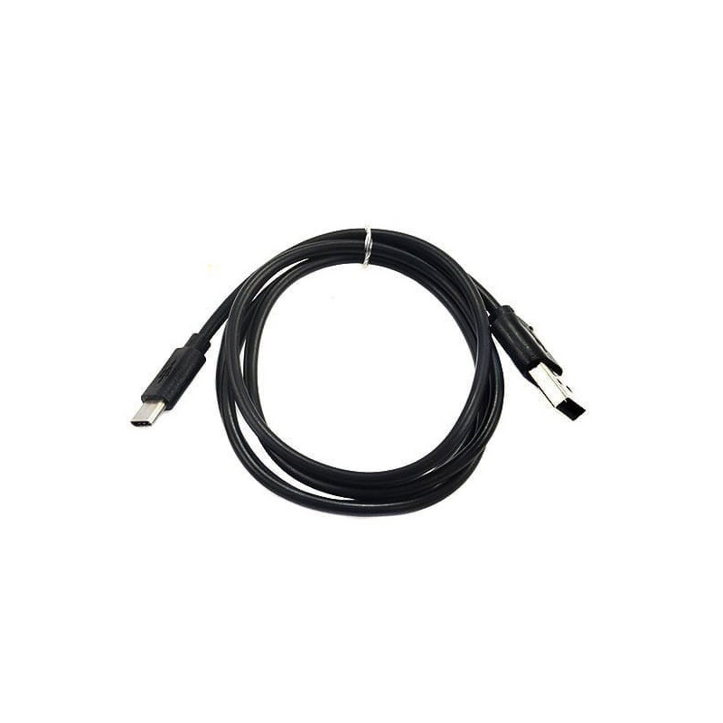 KABEL USB na USB C CZARNY 2A ECONOMY 1M