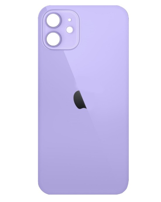 Klapka Plecki Tył iPhone 12 Purple Duże oczko