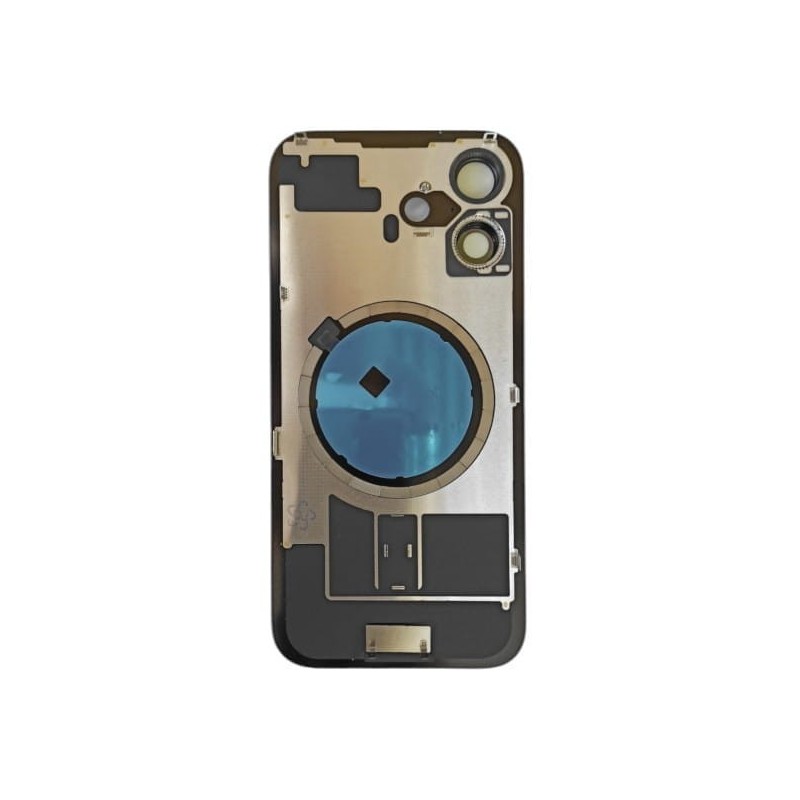 Klapka Plecki Tył iPhone 16 Pink z Ramką i Magnesami