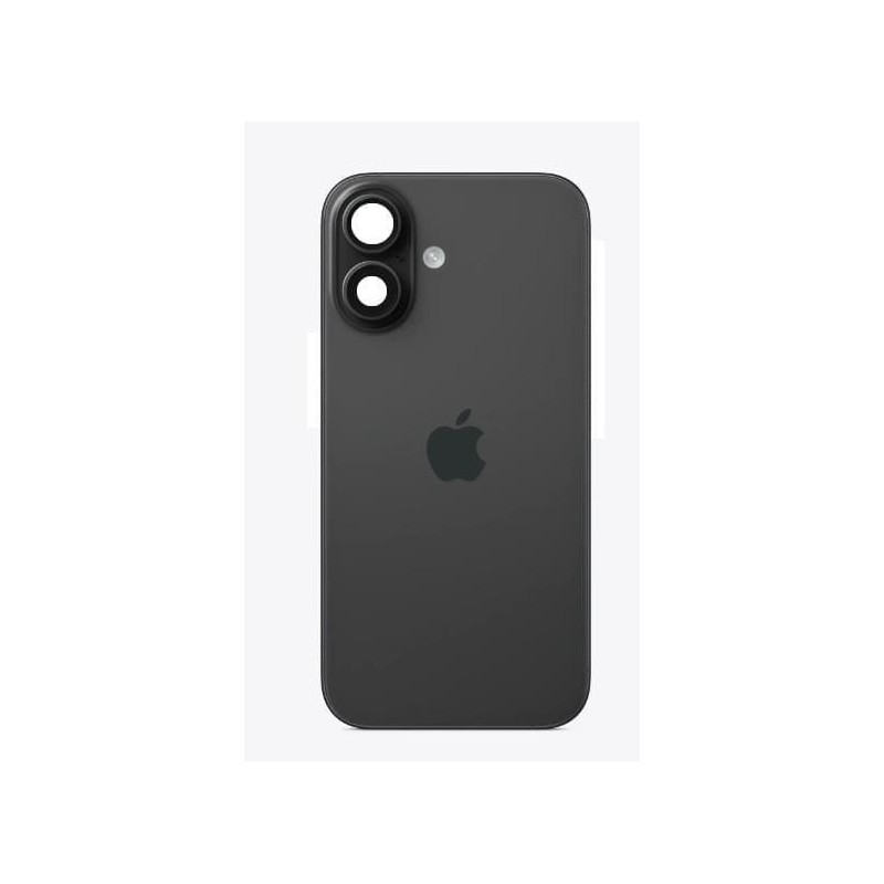 Klapka Plecki Tył iPhone 16 Plus Black z Ramką i Magnesami