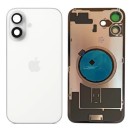 Klapka Plecki Tył iPhone 16 Plus White z Ramką i Magnesami