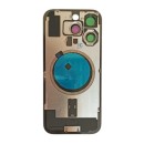 Klapka Plecki Tył iPhone 16 Pro Black Titanium z Ramką i Magnesami