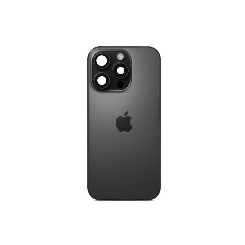 Klapka Plecki Tył iPhone 16 Pro Black Titanium z Ramką i Magnesami