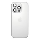 Klapka Plecki Tył iPhone 16 Pro White Titanium z Ramką i Magnesami