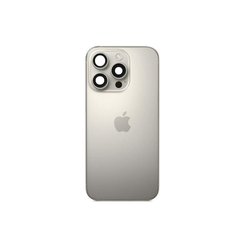 Klapka Plecki Tył iPhone 16 Pro Max Natural Titanium z Ramką i Magnesami