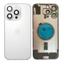 Klapka Plecki Tył iPhone 16 Pro Max White Titanium z Ramką i Magnesami