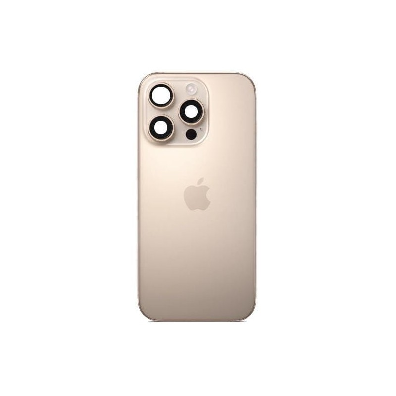 Klapka Plecki Tył iPhone 16 Pro Max Desert Titanium z Ramką i Magnesami